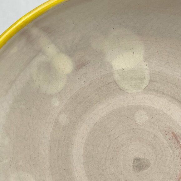 Vintage Hand Painted Italian Pottery Cereal Bowls Set of 3 - Picture 10 of 12